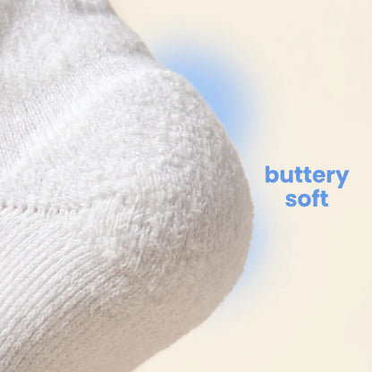 plush padded ankle socks